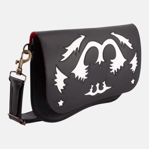 SAC STAR RANCHO CUIR NOIR/BLANC