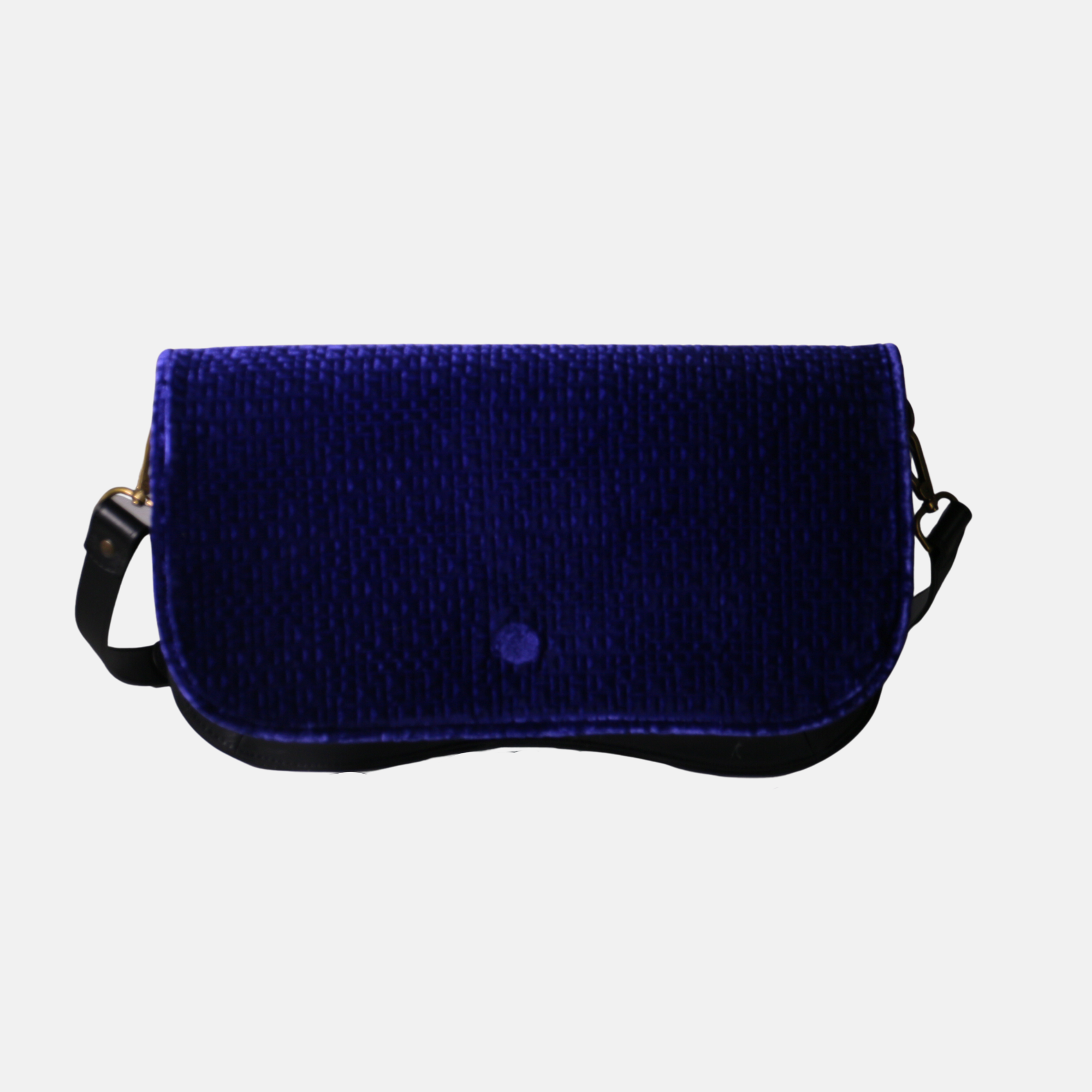 SOLAPA ESTRELLA MARIPOSA TERCIOPELO AZUL