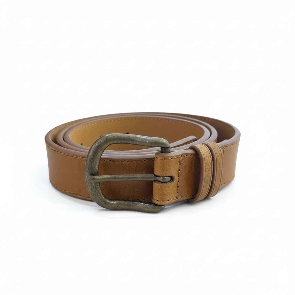 POCHETTE GEMMA CUIR CAMEL (la ceinture en cadeau)