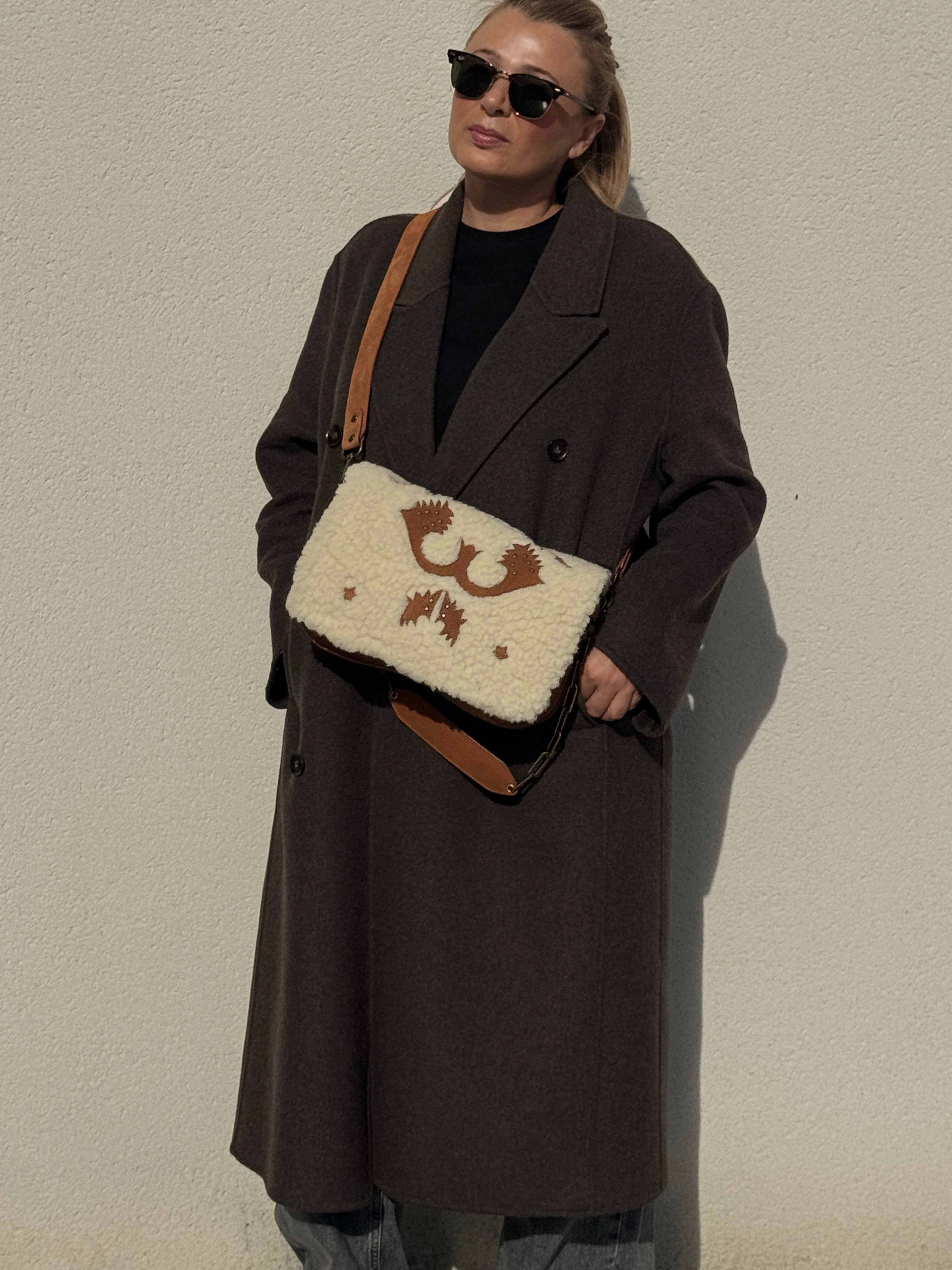 COFFRET NOËL BABY DOUBLE SIDIA/RANCHO NUBUCK CAMEL