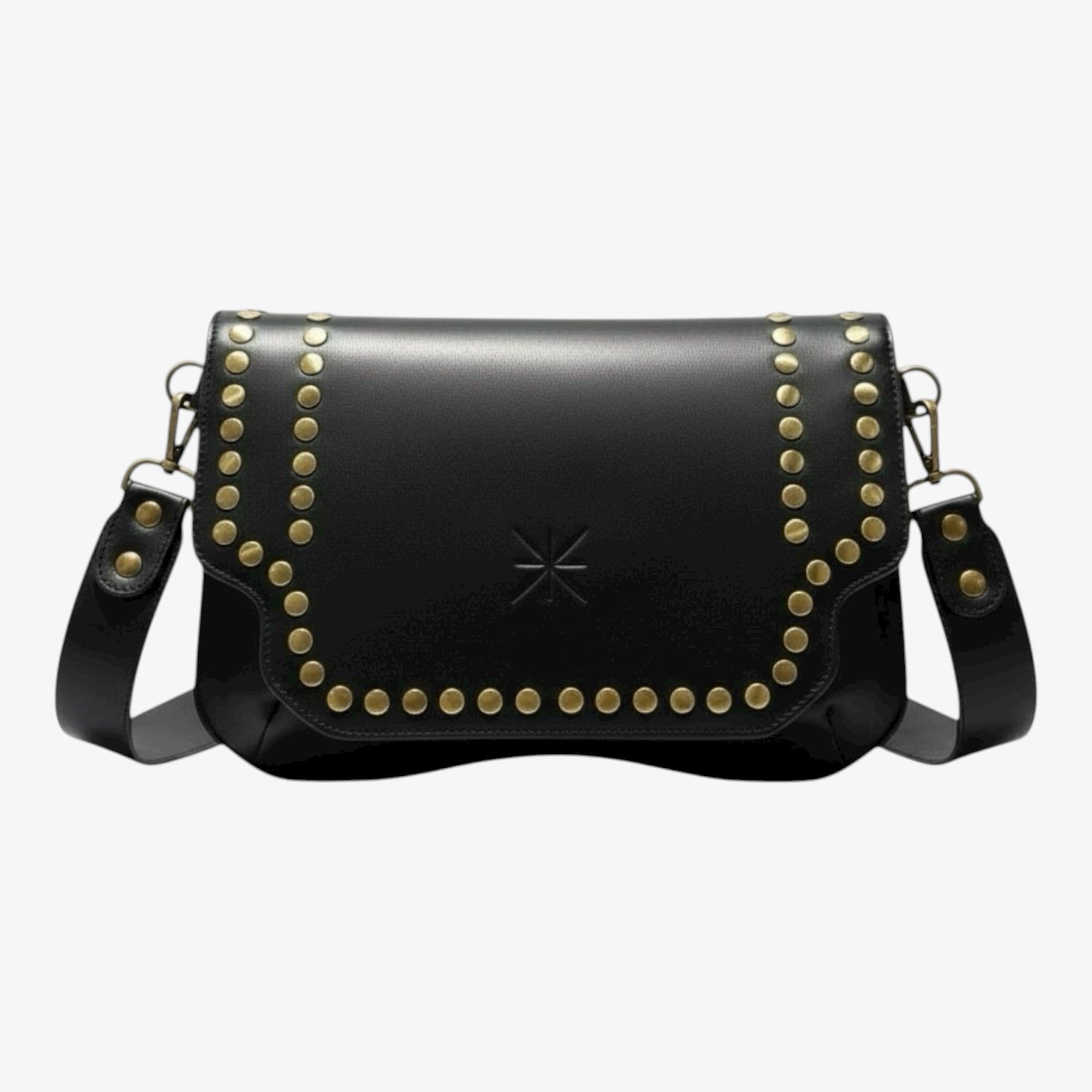 SAC BABY DOUBLE SIDIA CUIR NOIR