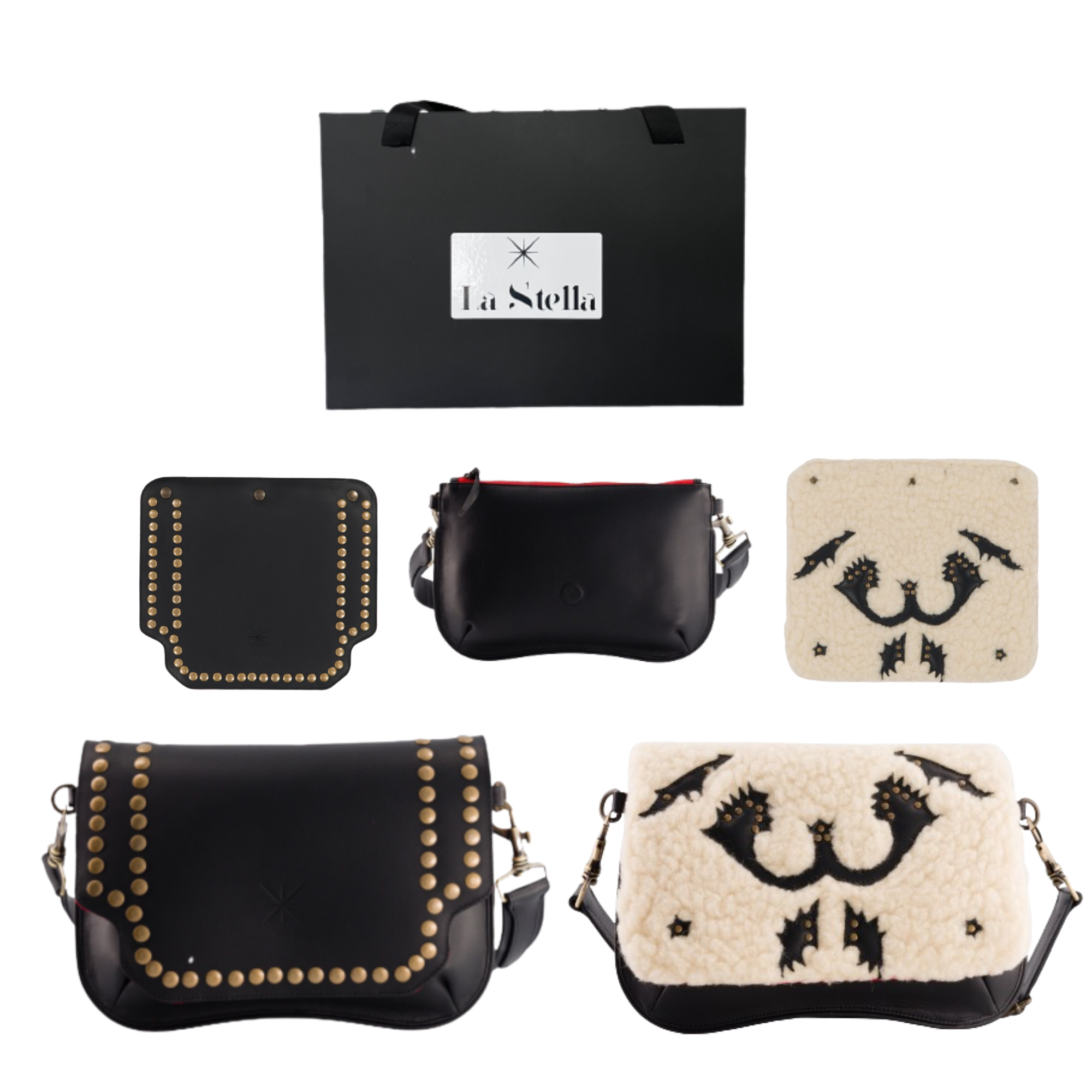 COFFRET "BABY IDEAL WINTER NOIR  " SIDIA / RANCHO MOUTON