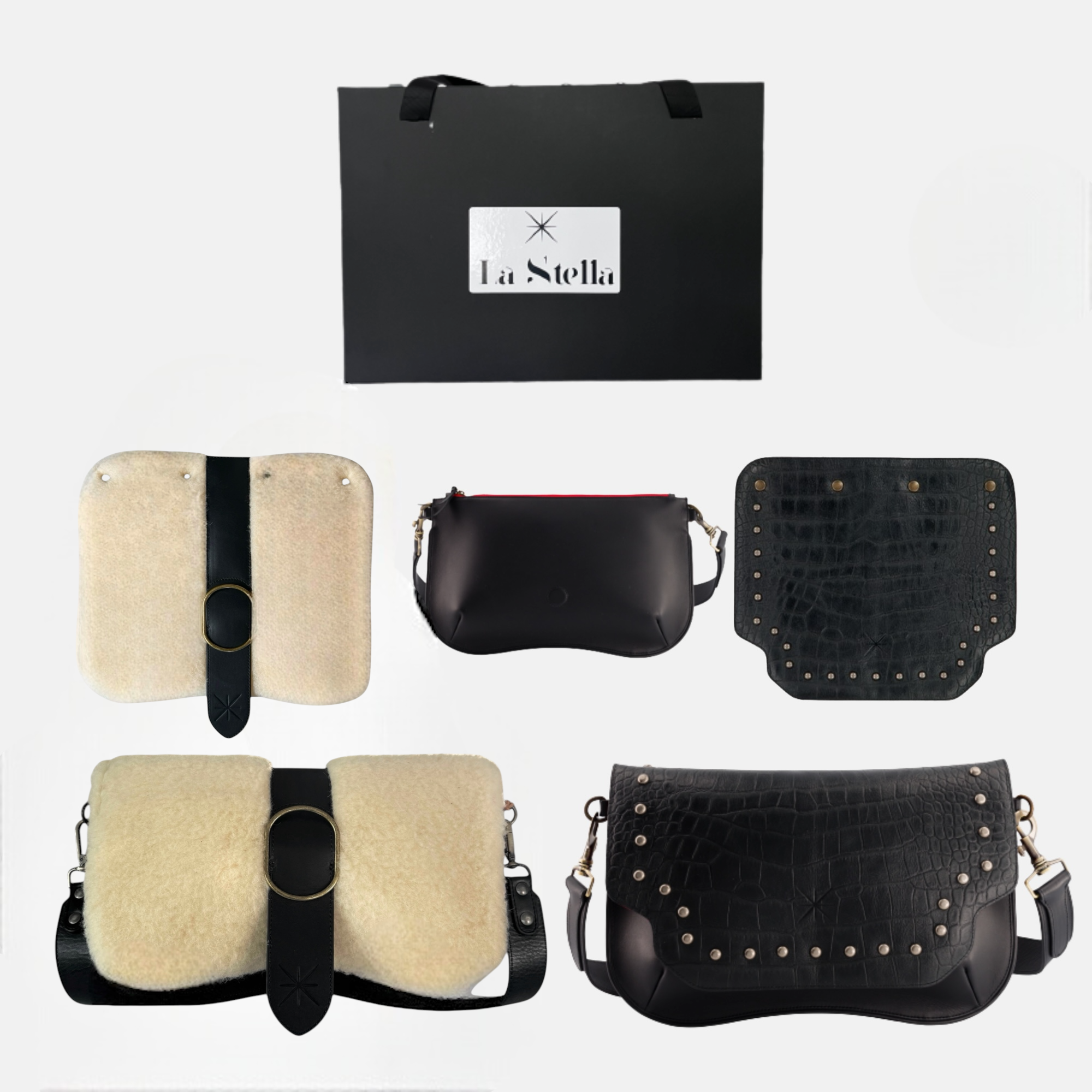 COFFRET"  STAR IDEAL WINTER NOIR "THARA MOUTON /KHARA