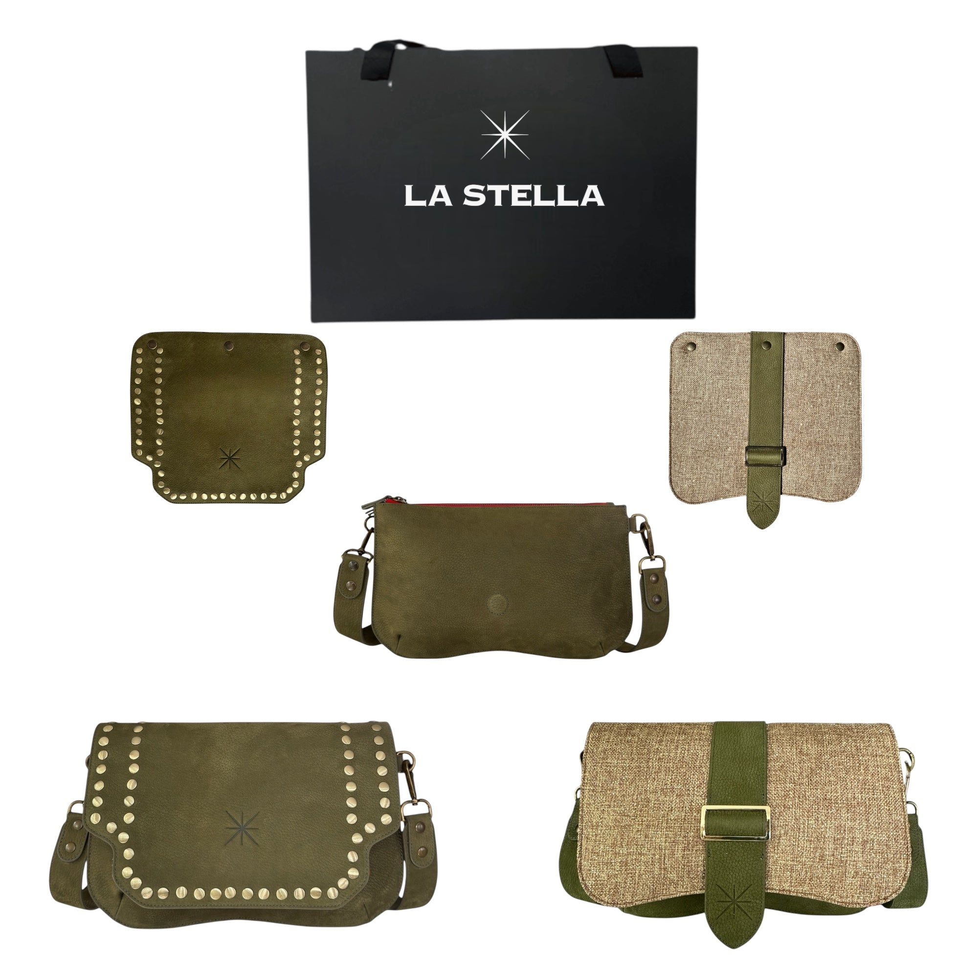 COFFRET BABY DOUBLE SIDIA/JUTA NUBUCK KAKI