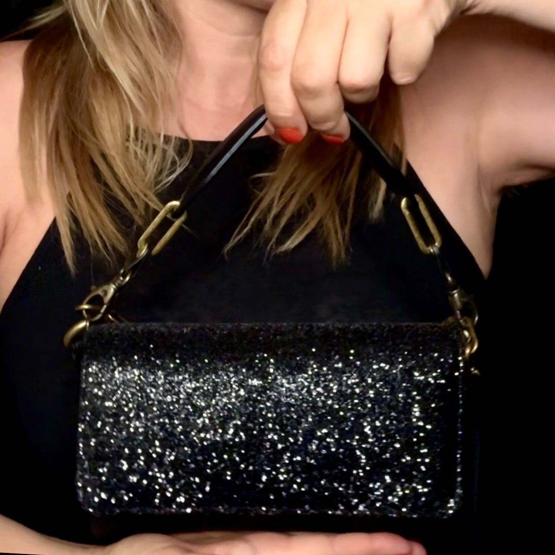 GEMMA NOIRE OR ANTIC (la ceinture en cadeau)