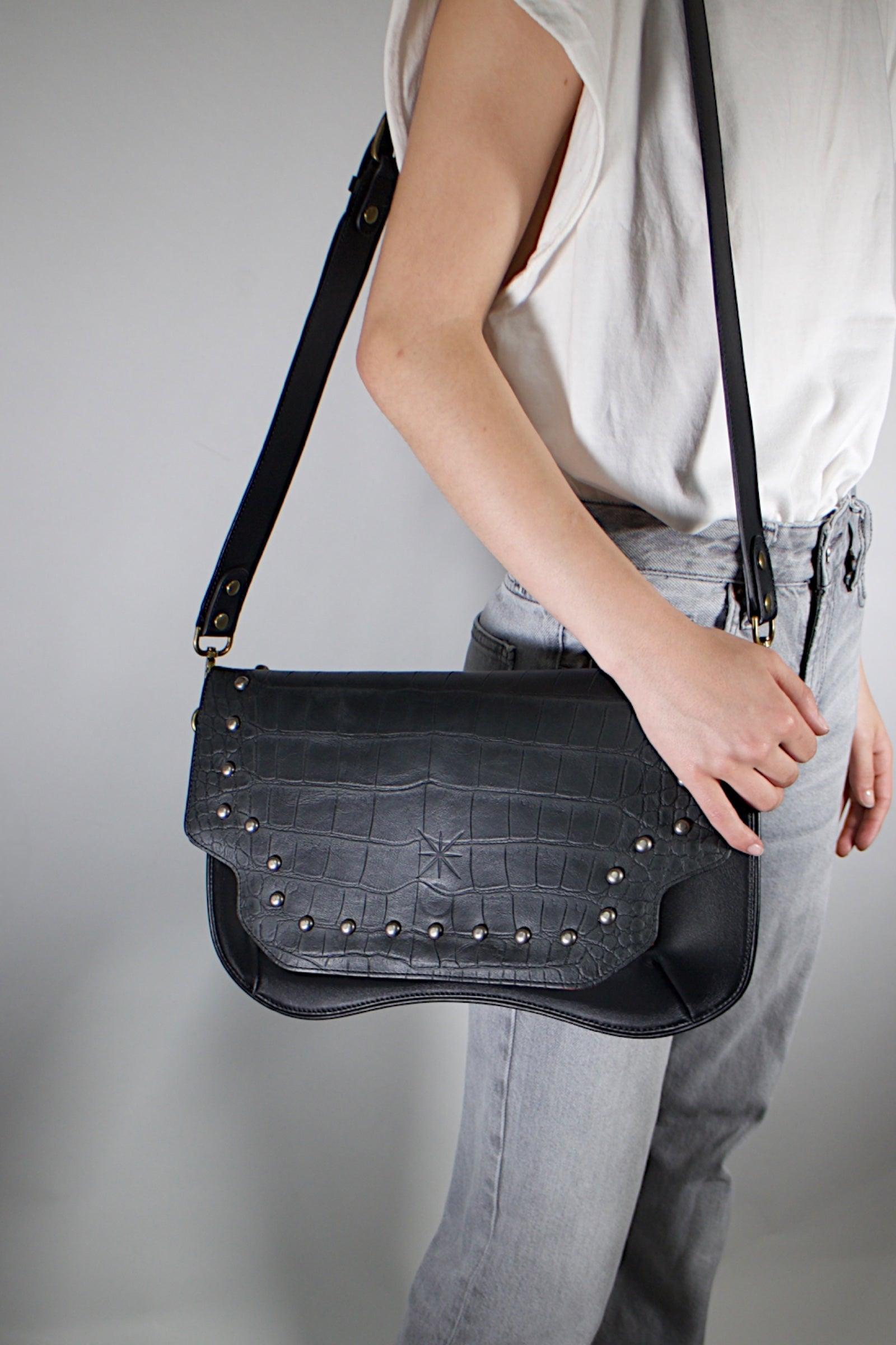 SAC STAR KHARA CUIR NOIR